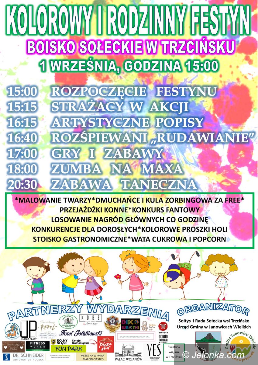 Janowice Wielkie: Kolorowy festyn w Trzcińsku