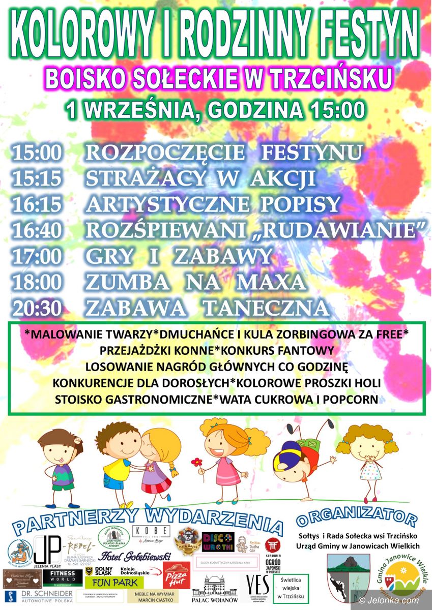 Janowice Wielkie: Kolorowy festyn w Trzcińsku