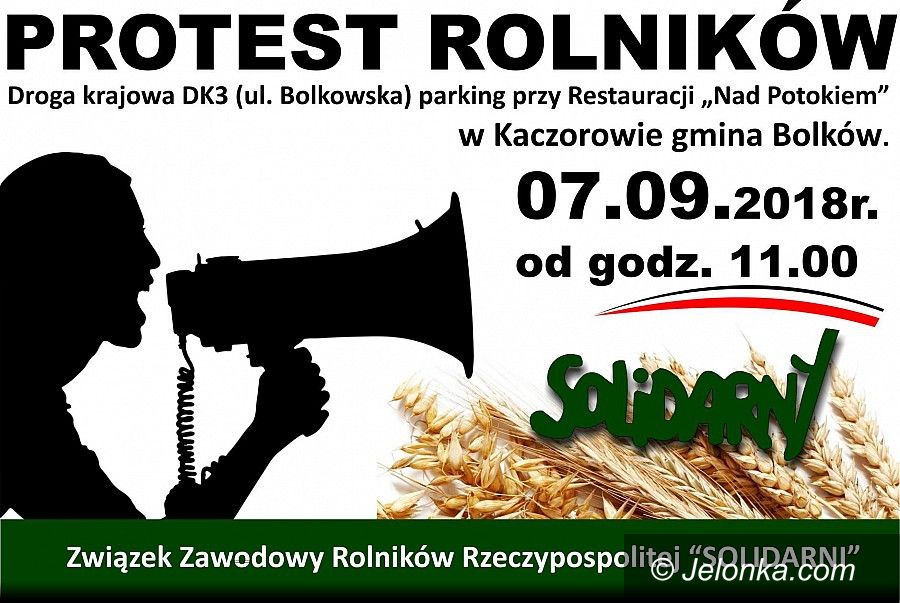 Region: Rolnicy zablokują drogę w Kaczorowie