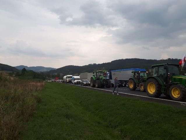 Kaczorów: Blokada w Kaczorowie