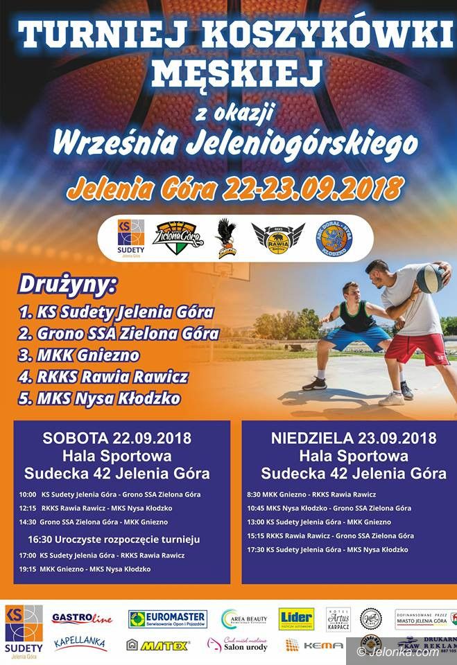 Jelenia Góra: Wrześniowy turniej koszykówki