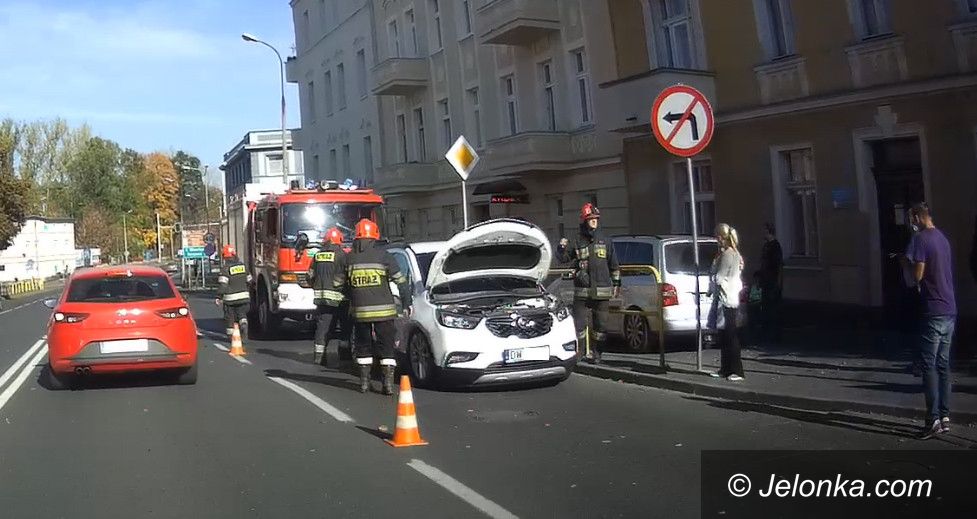 Jelenia Góra: Kolizja koło Małej Poczty
