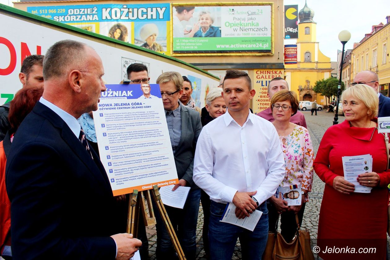 Jelenia Góra: Obiecują La Ramblę na deptaku...
