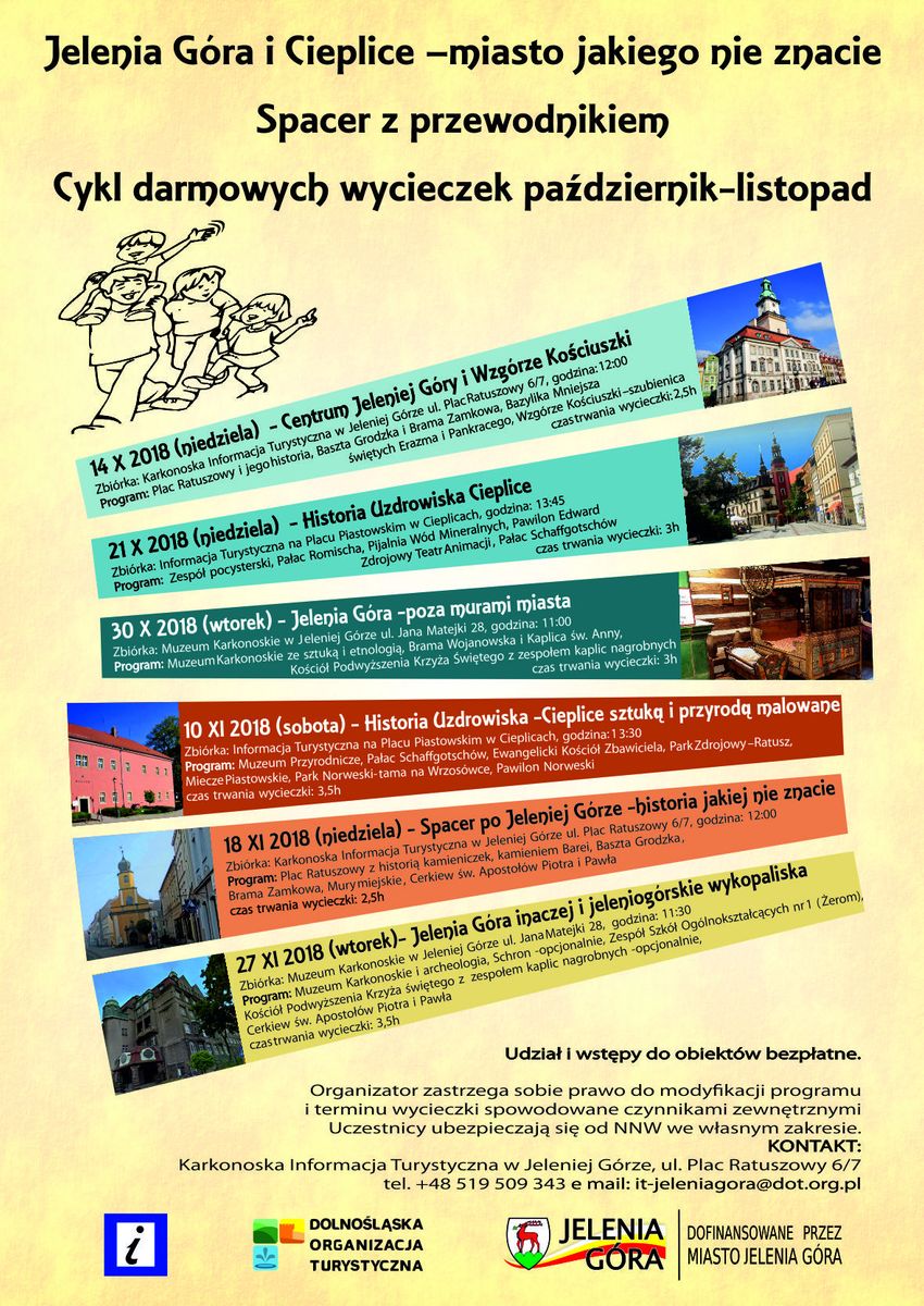 Jelenia Góra: W niedzielę wycieczka pt. Miasto jakiego nie znacie