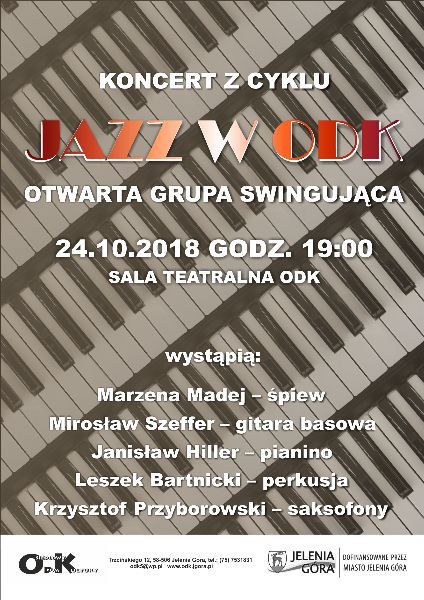 Jelenia Góra: Koncert Otwartej Grupy Swingującej w ODK