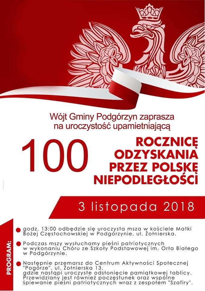Podgórzyn: Rocznicowe obchody w Podgórzynie