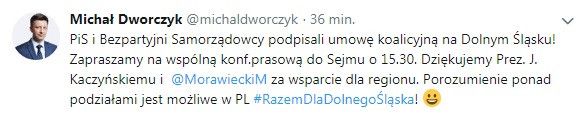 Polska: Jest koalicja PiS z Bezpartyjnymi Samorządowcami