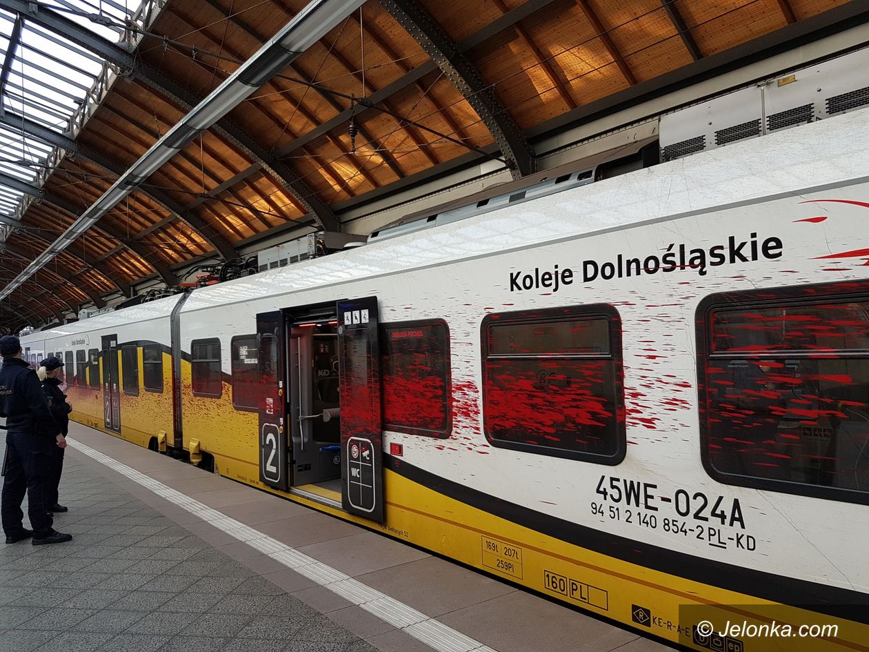 Region: Kto pomazał pociąg?