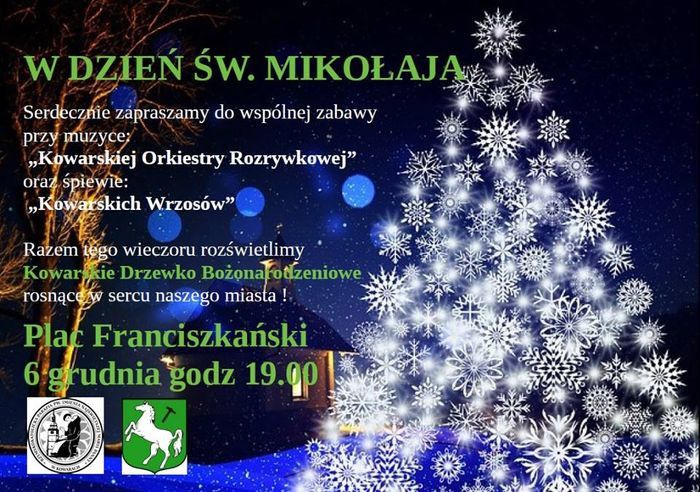 Kowary: W Mikołajki rozbłyśnie kowarska choinka