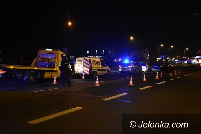 Jelenia Góra: Zderzenie trzech aut