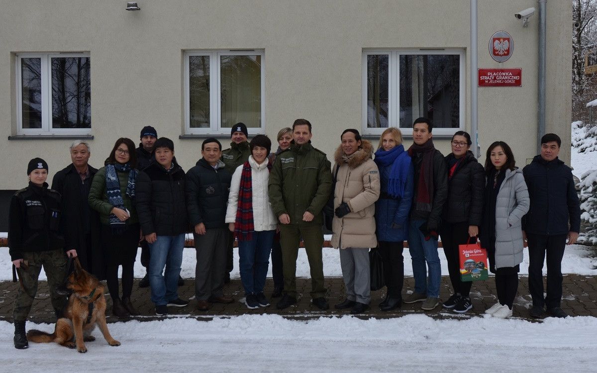Jelenia Góra: Delegacja Wietnamu w Straży Granicznej