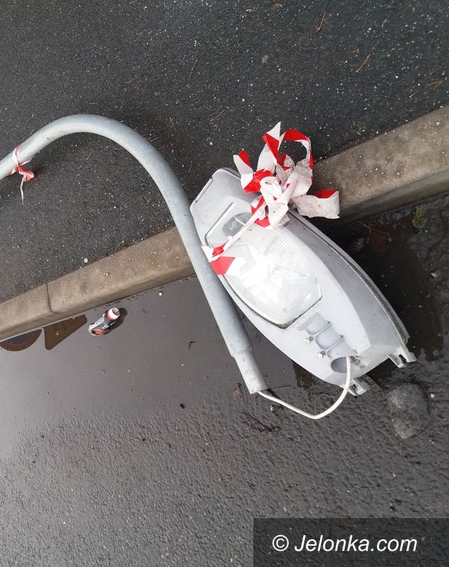 Jelenia Góra: Niebezpieczna latarnia
