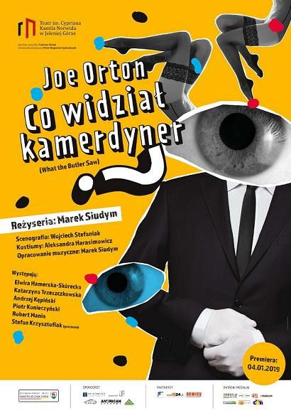 Jelenia Góra: “Co widział kamerdyner” – premiera w Norwidzie