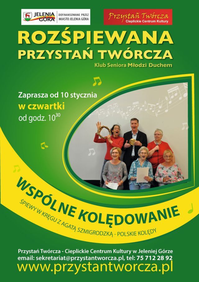 Jelenia Góra: Wspólne kolędowanie w Przystani Twórczej