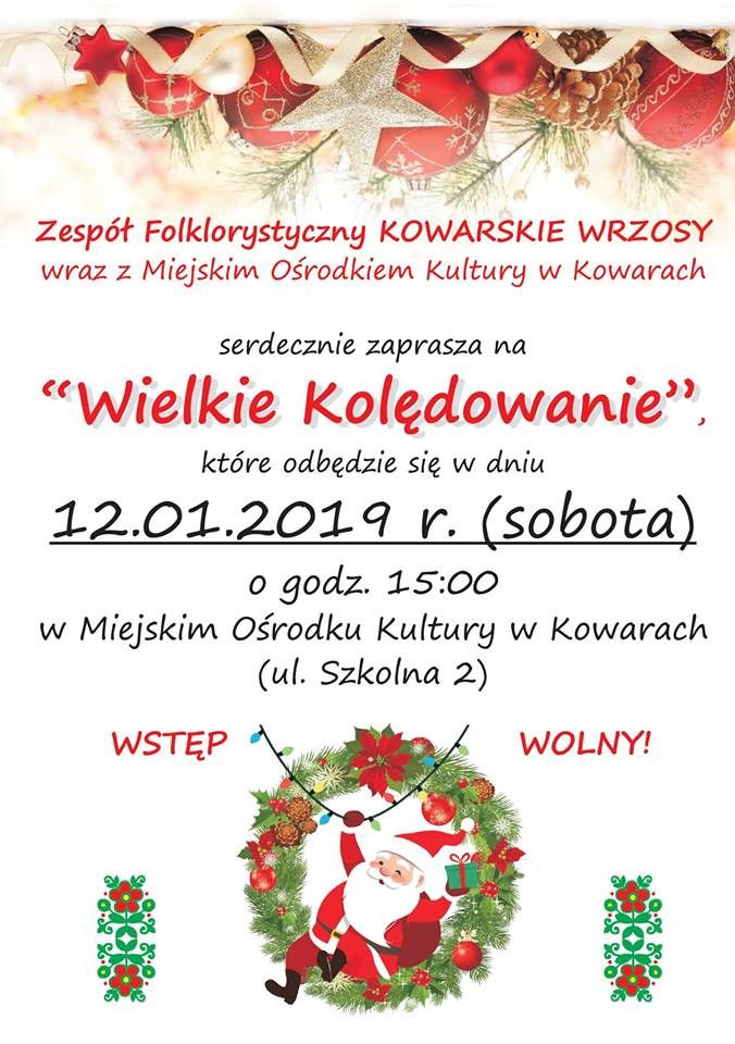 Kowary: „Wielkie Kolędowanie” w Kowarach