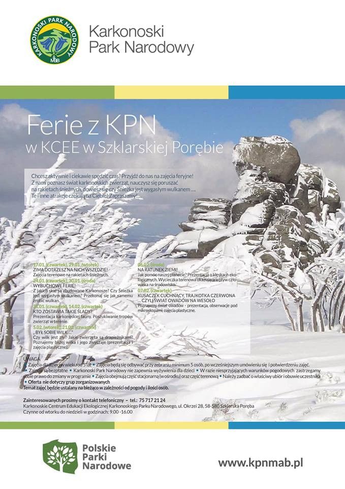 Szklarska Poręba: Ferie z KPN pod Szrenicą