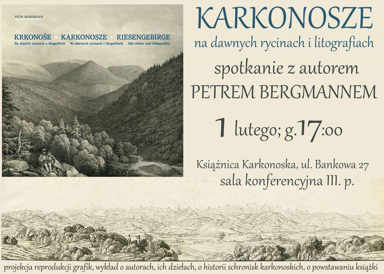 Jelenia Góra: Niezwykle spotkanie o Karkonoszach