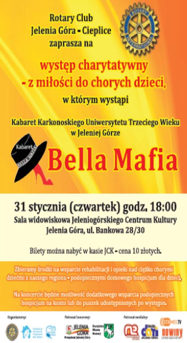 Jelenia Góra: Charytatywny występ Bella Mafii