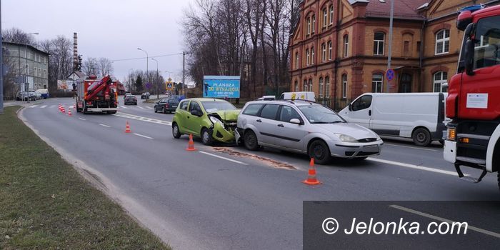 Jelenia Góra: Wypadek na Wolności
