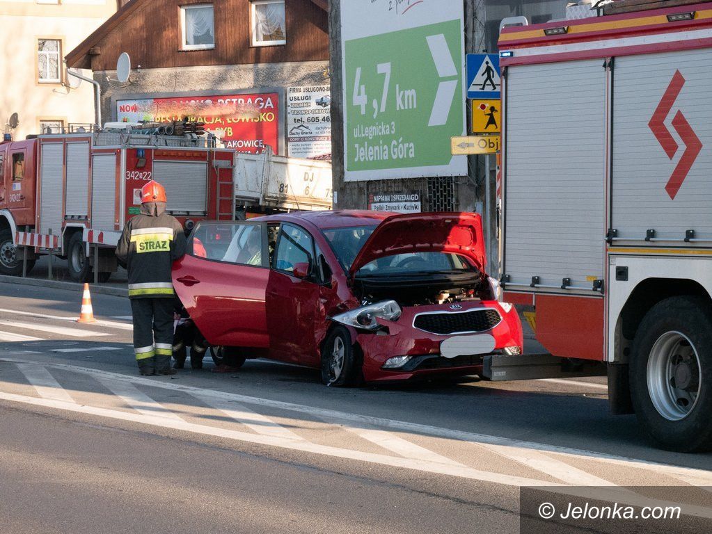 Jelenia Góra: Zderzenie na W. Pola