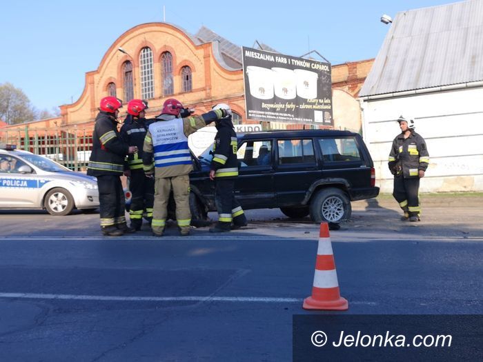 Jelenia Góra: Kolizja koło MPGK