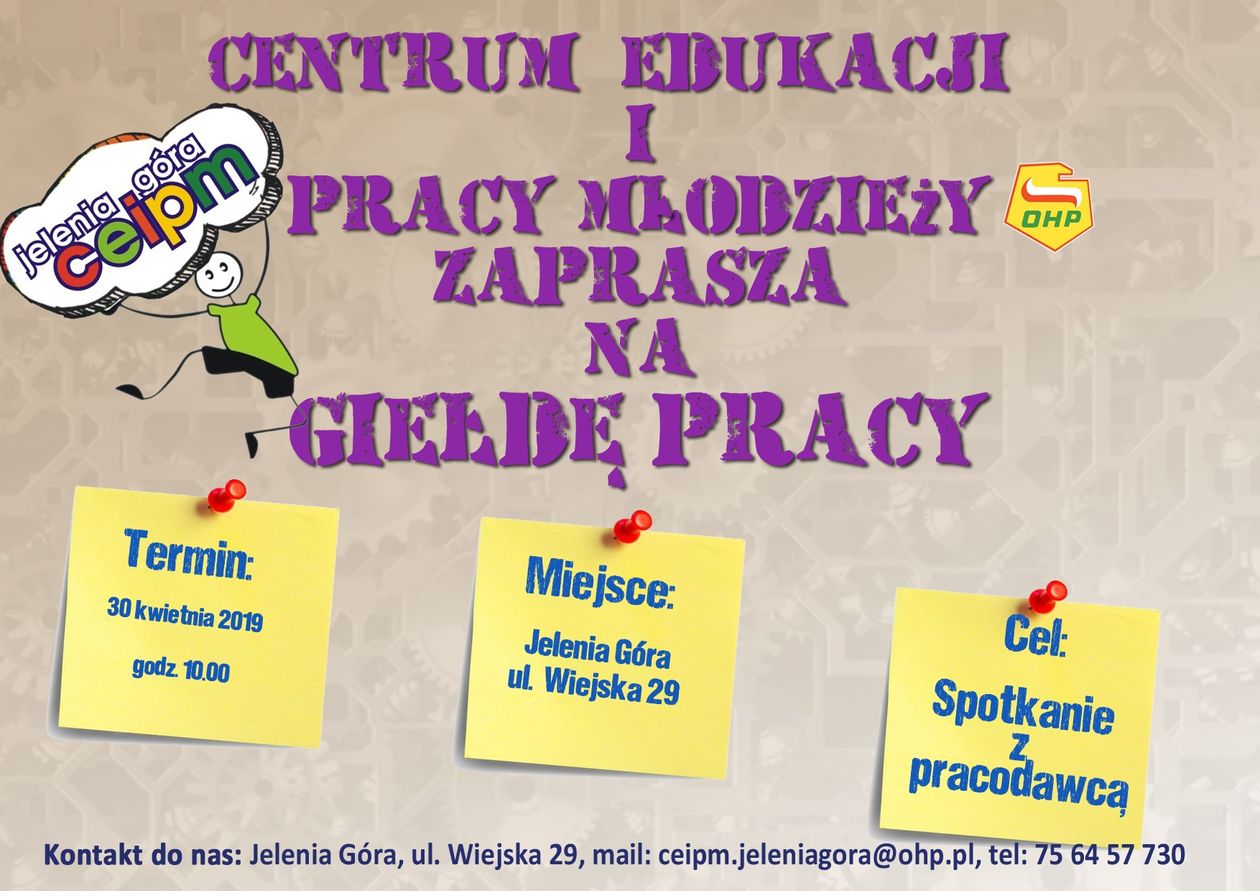 Jelenia Góra: Giełda pracy – jutro!