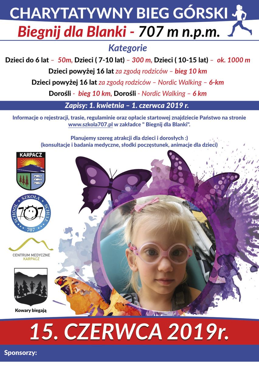 Karpacz: Bieg dla Blanki – trwają zapisy