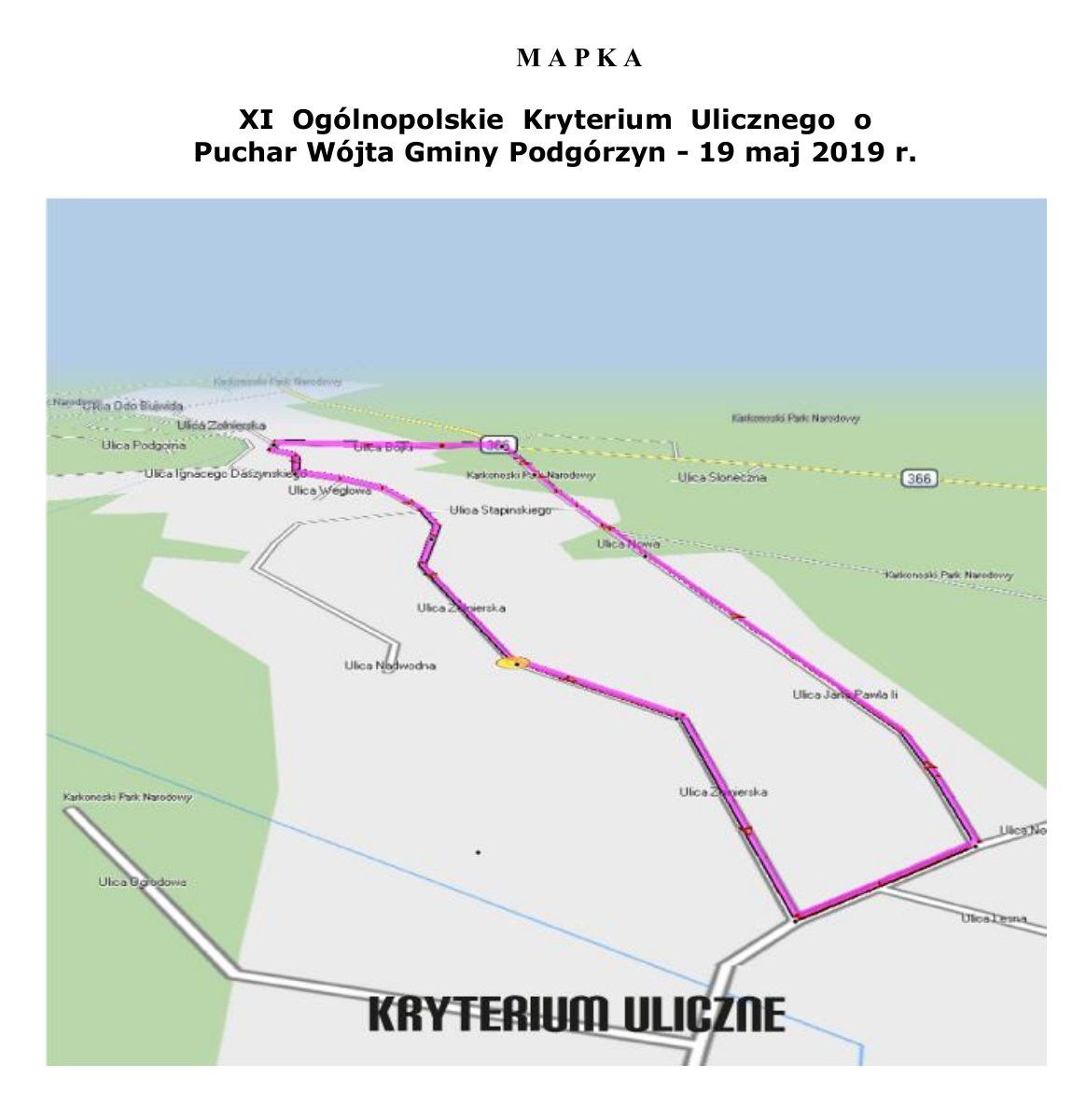 Podgórzyn: Pojadą kolarze – utrudnienia dla kierowców