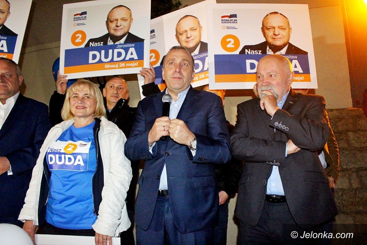 Jelenia Góra: Schetyna na finiszu kampanii