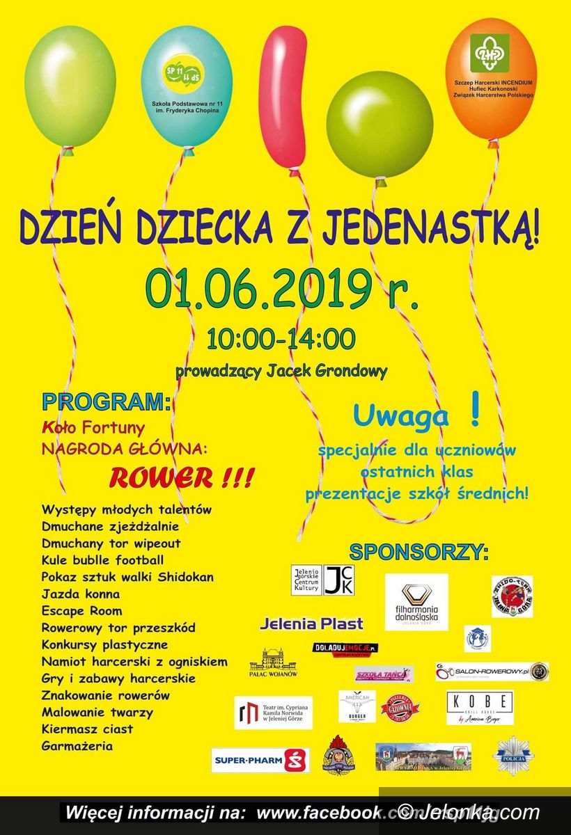 Jelenia Góra: Festyn w Jedenastce z okazji Dnia Dziecka