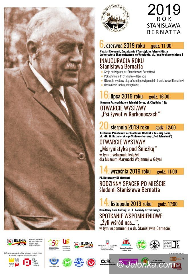 Jelenia Góra: Inauguracja roku obchodów dr. Stanisława Bernatta