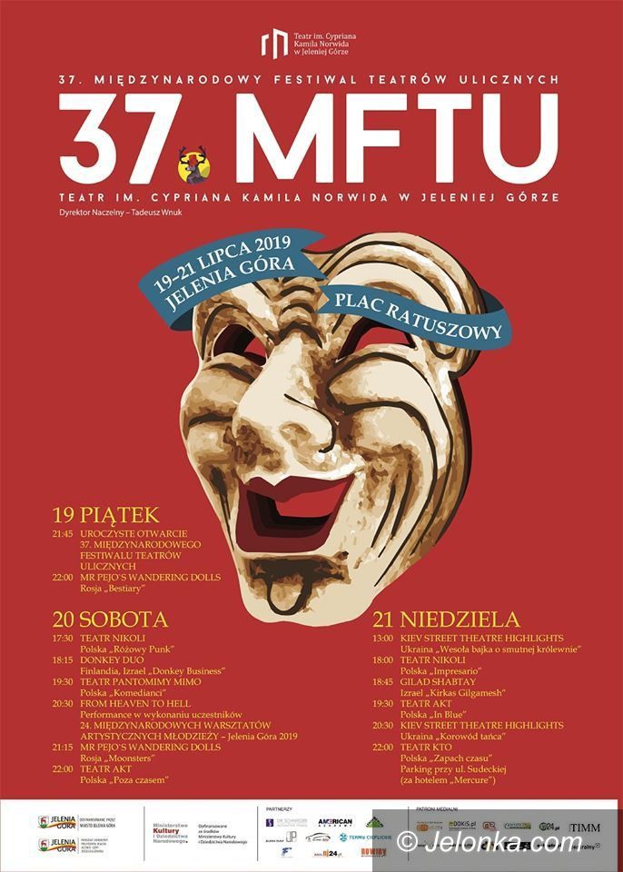 Jelenia Góra: Teatry uliczne już za trzy tygodnie