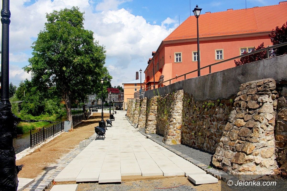 Jelenia Góra: Bulwar niemal gotowy