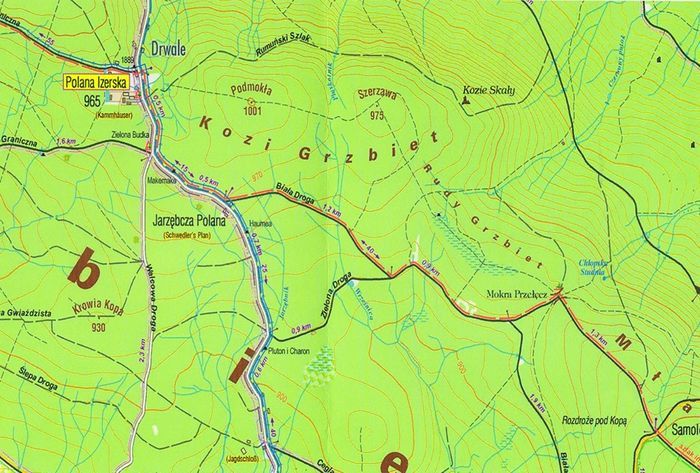 Region: Zmiana na Głównym Szlaku Sudeckim