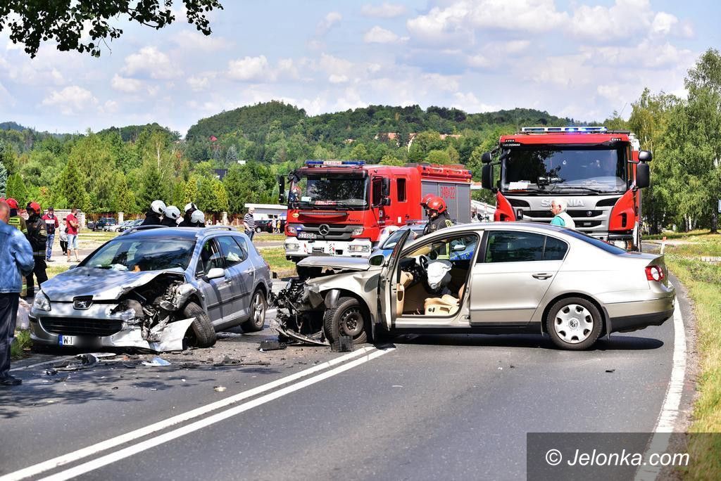 Jelenia Góra: Kolizja na Sudeckiej