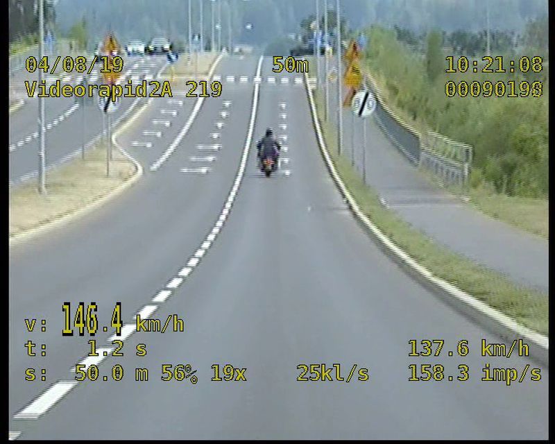 Jelenia Góra: Po mieście… 132 km/h