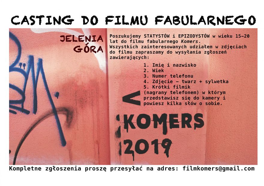 Jelenia Góra: Zagraj w filmie