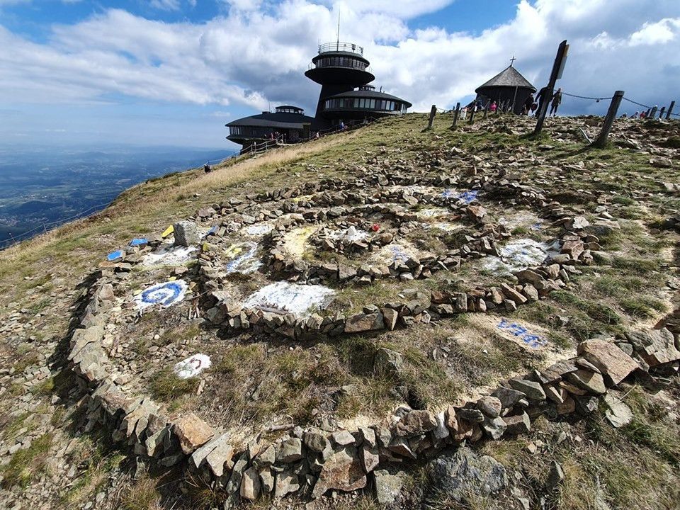 Śnieżka: Wandal na Śnieżce