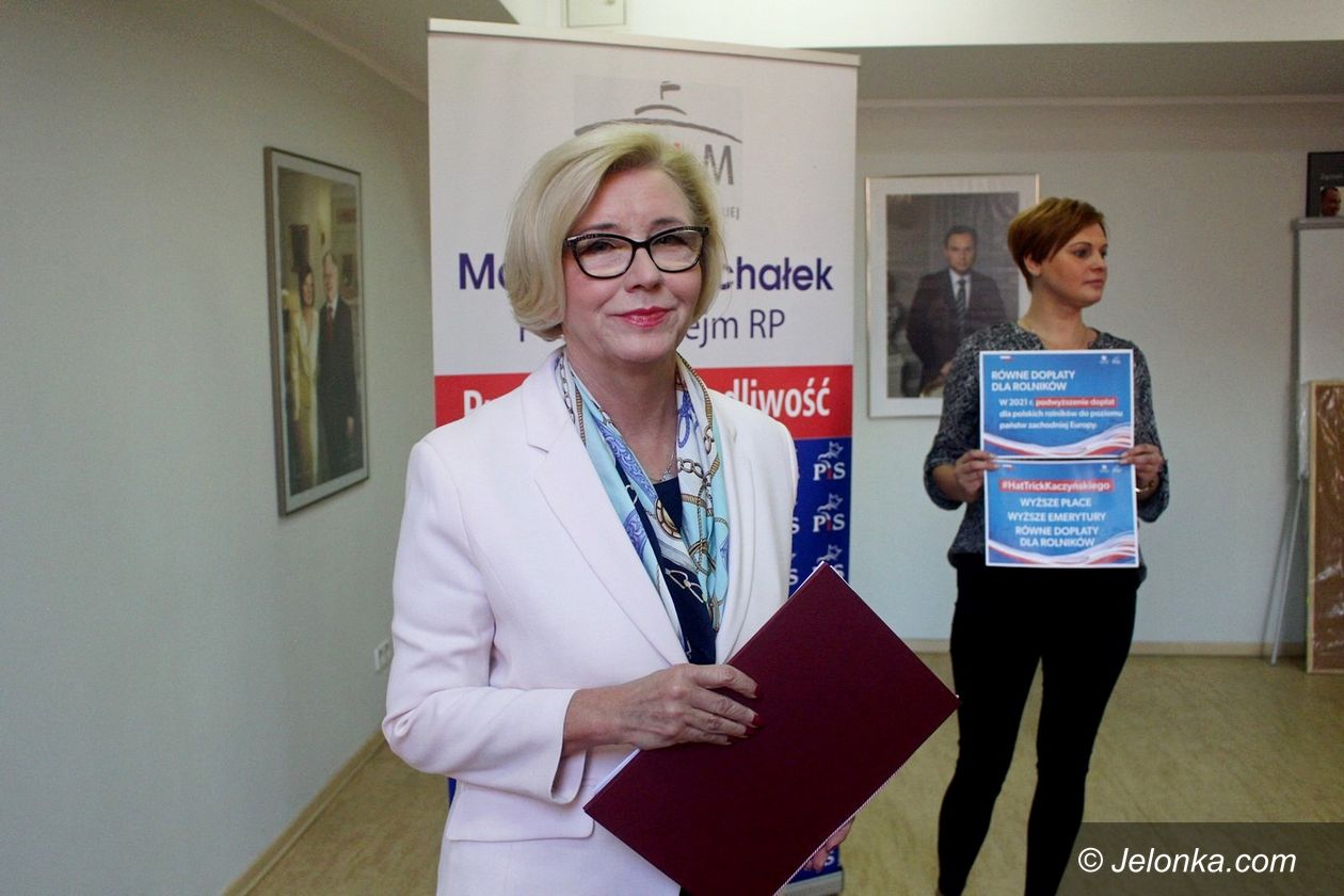 Jelenia Góra: Marzena Machałek o programie PiS