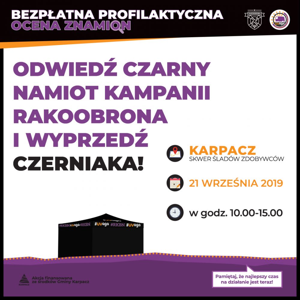 Karpacz: Stop rakowi skóry