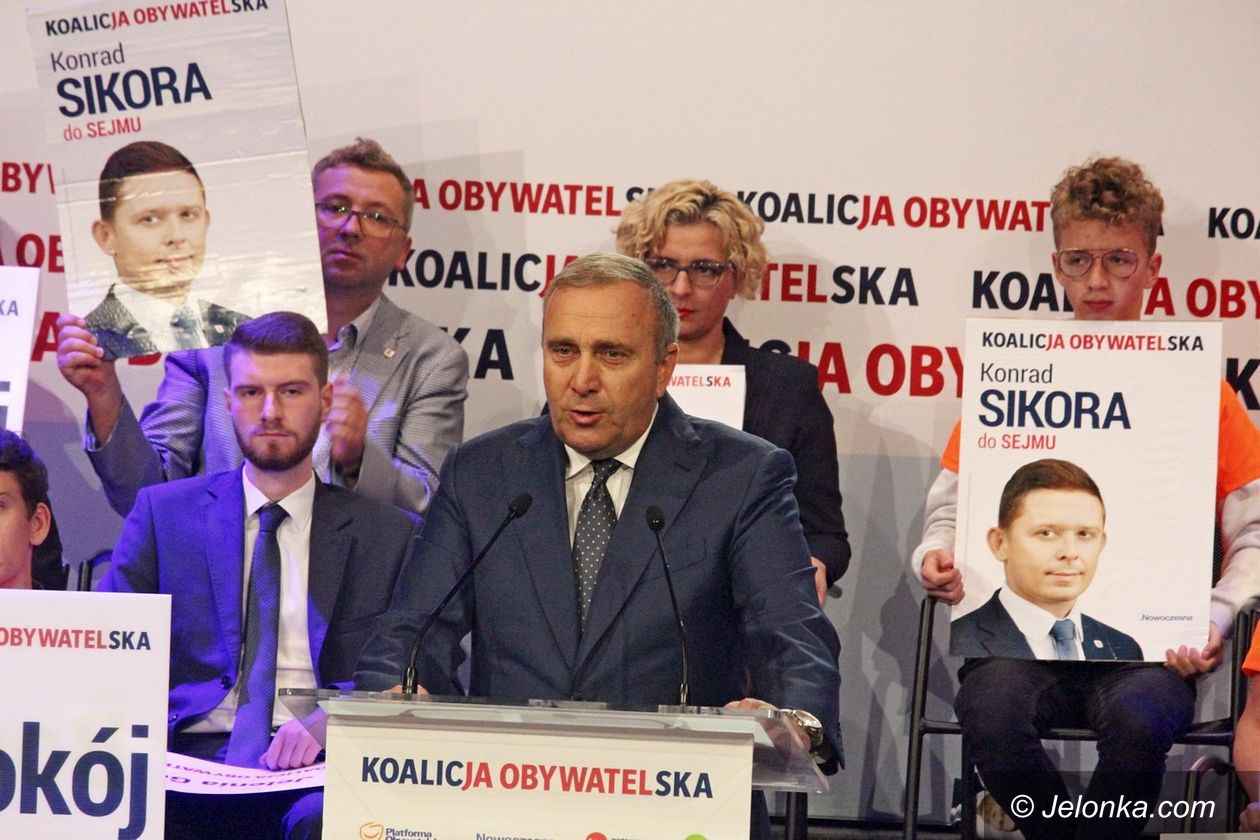 Jelenia Góra: Polityczna konwencja Koalicji Obywatelskiej