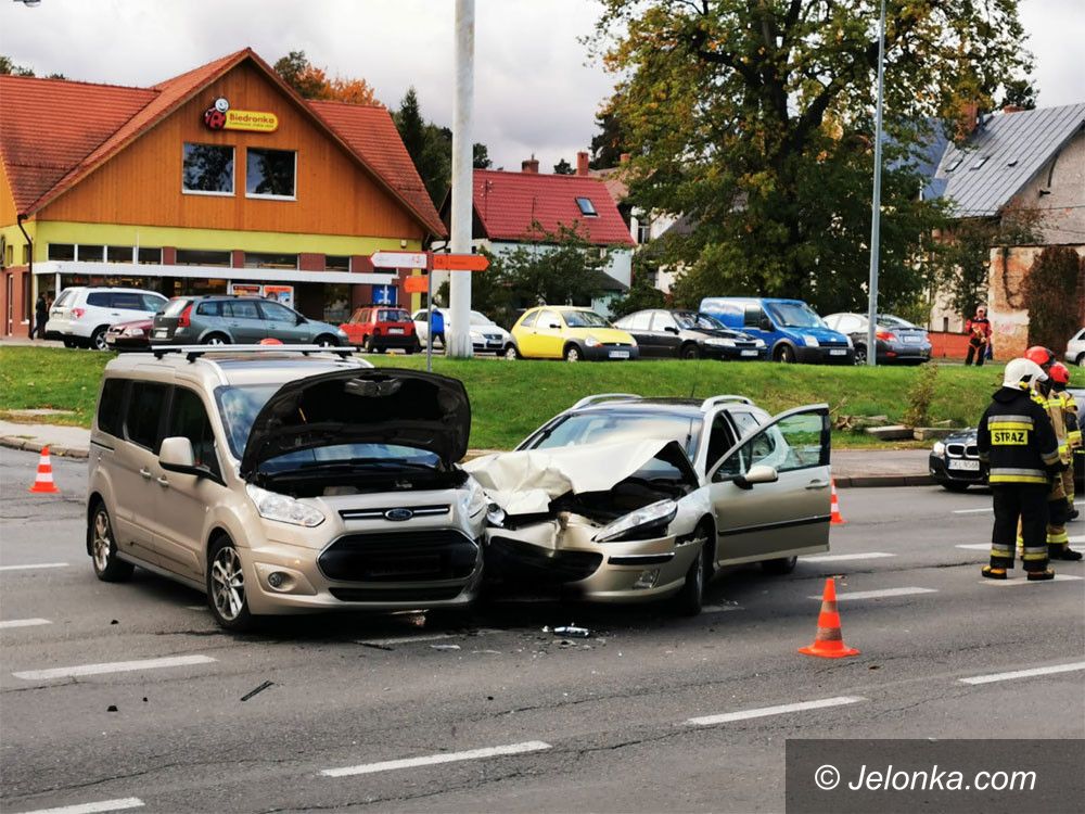 Jelenia Góra: Kolizja na Wolności