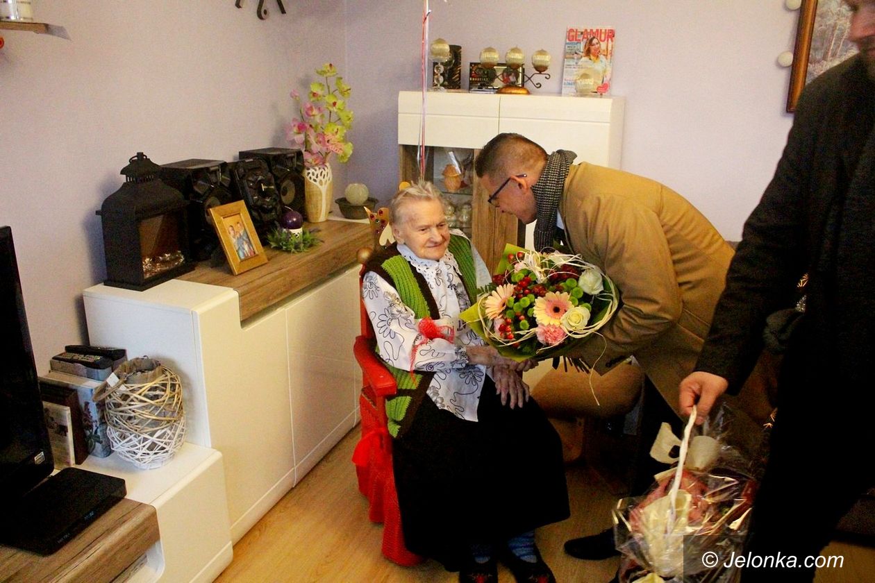 Jelenia Góra: Cecylia Woźniak skończyła 100 lat!