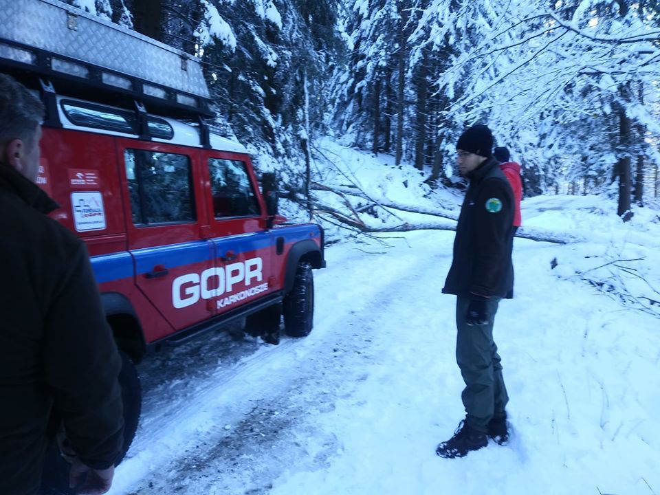 Karkonosze: Groźnie na szlakach