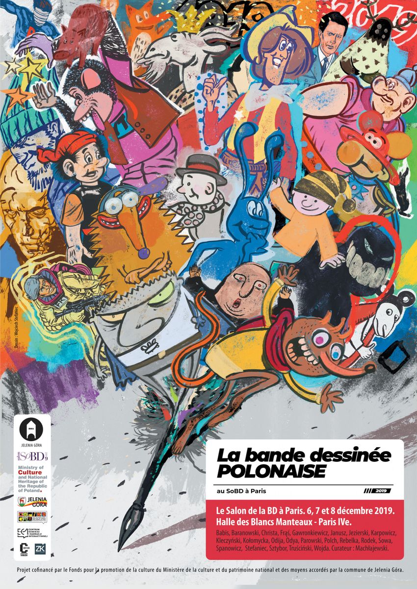 Paryż/Jelenia Góra: Komiks polski na SoBD w Paryżu z BWA!