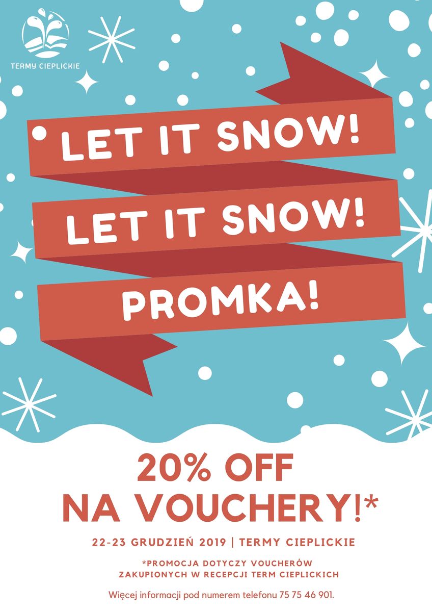 Jelenia Góra: Świąteczna promocja w Termach Cieplickich (komunuikat)