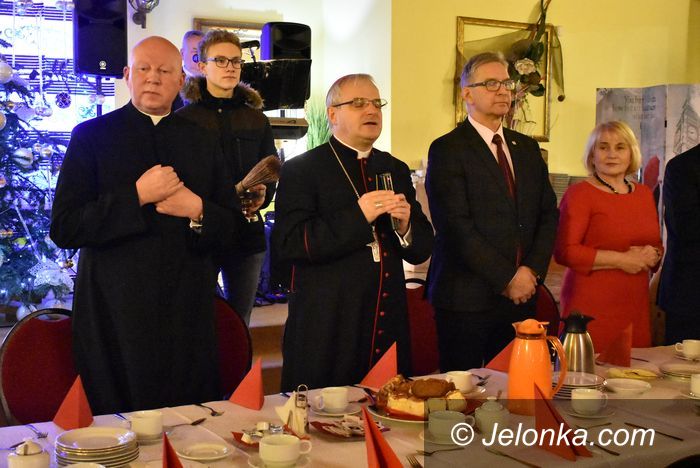 Jelenia Góra: Opłatek z biskupem
