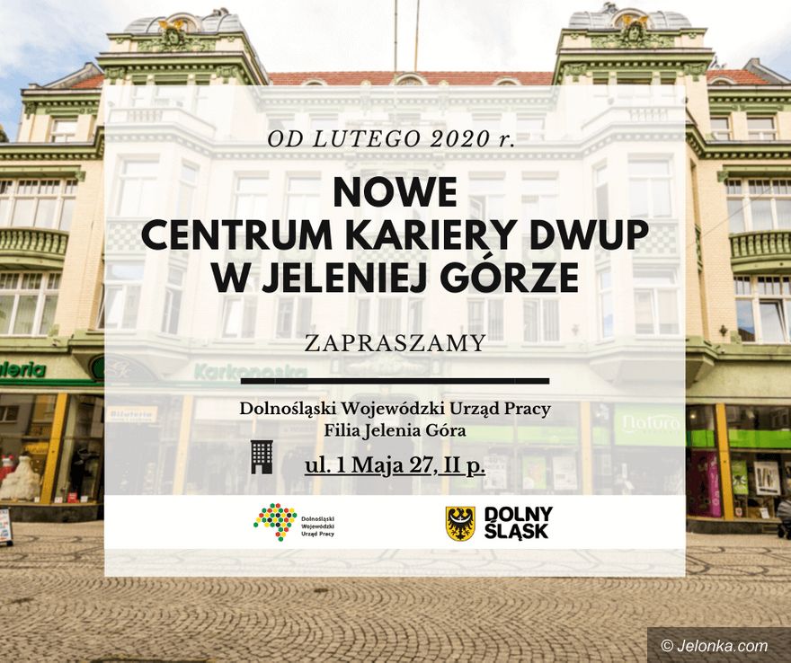 Jelenia Góra: Przeprowadzka Centrum Kariery DWUP