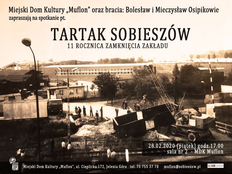 Jelenia Góra: O sobieszowskim tartaku w „Muflonie”