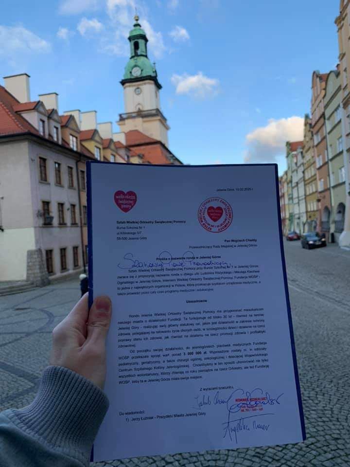 Jelenia Góra: Rondo im. WOŚP?